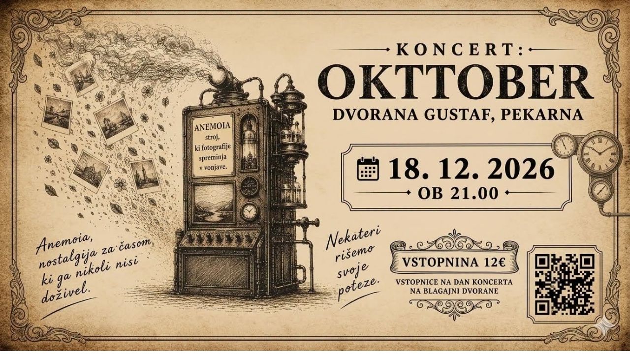 OKTTOBER v Dvorani Gustaf OKTTOBER v Dvorani Gustaf